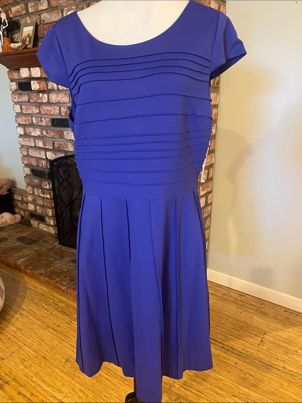 ANTONIO MELANI $158 NWT Pleated Bodice Dress